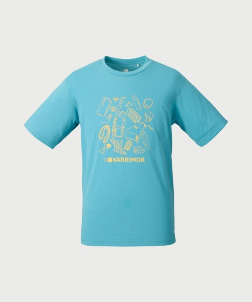karrimor(カリマー)の「panapack S/S T(Tシャツ/カットソー・メンズ・サックスブルー/ブラック/ホワイト・S/M/L/XL)」の3枚目の写真