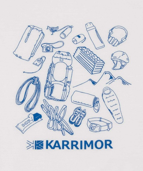 karrimor(カリマー)の「panapack S/S T(Tシャツ/カットソー・メンズ・サックスブルー/ブラック/ホワイト・S/M/L/XL)」の4枚目の写真