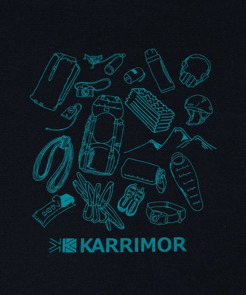 karrimor(カリマー)の「panapack S/S T(Tシャツ/カットソー・メンズ・サックスブルー/ブラック/ホワイト・S/M/L/XL)」の5枚目の写真