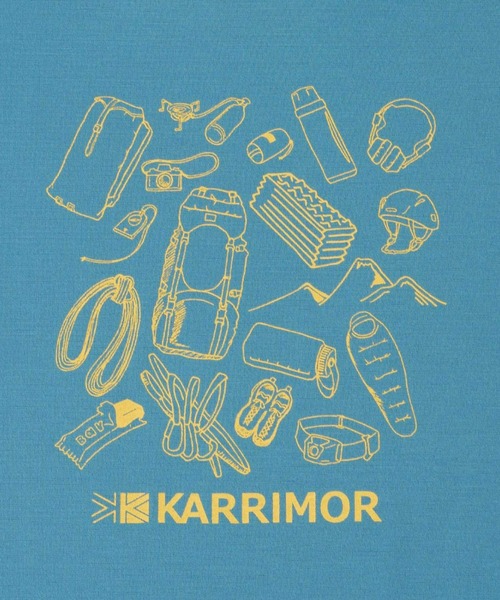 karrimor(カリマー)の「panapack S/S T(Tシャツ/カットソー・メンズ・サックスブルー/ブラック/ホワイト・S/M/L/XL)」の6枚目の写真