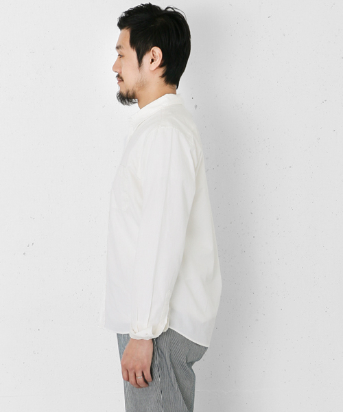 URBAN RESEARCH DOORS MENS（アーバンリサーチ ドアーズ メンズ）の「FORK＆SPOON ベーシックシャツ（シャツ/ブラウス・メンズ・ホワイト・5/4）」の2枚目の写真