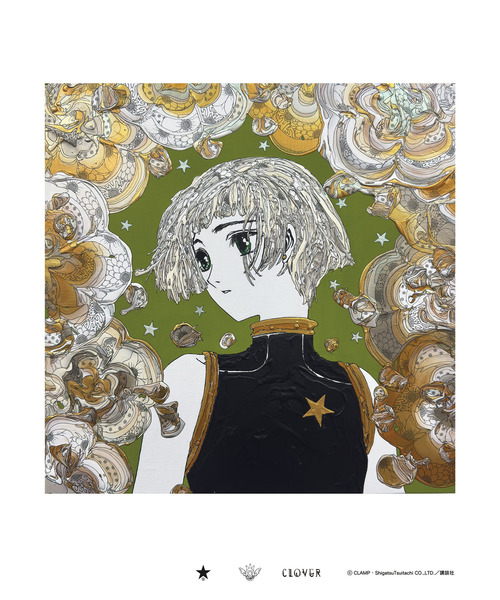 CONVERSE TOKYO(コンバーストウキョウ)の「【CLAMP】〈YUTA OKUDA〉グラフィックポスター(ポスター/アート・レディース・C/B/D/G/A/I/E/F/H/J・FREE)」の6枚目の写真