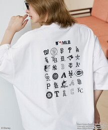 PUBLUX/パブリュクス MLB/MICKEY MOUSE/別注 プリント Tシャツ　限定展開