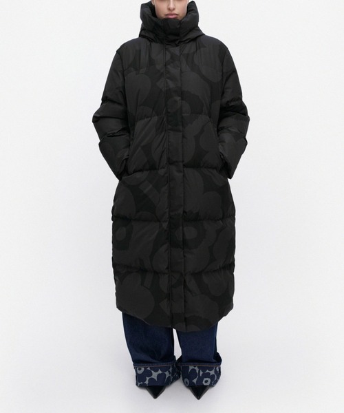 マリメッコmarimekko ウニッコ アウター ジャケット ダウン 一部店舗・オンラインストア限定】Taiottu Unikko / Coat（ダウン