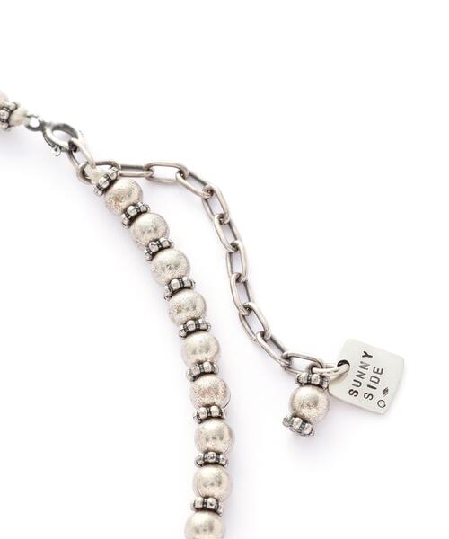 on the sunny side of the street(オンザサニーサイドオブザストリート)の「on the sunny side of the street(オン ザ サニーサイド オブ ザ ストリート) Metal Pearls womens Daisy choke(その他小物・レディース・シルバー・F)」の3枚目の写真