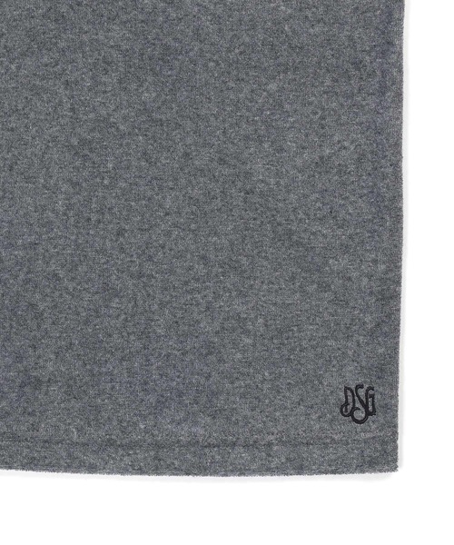 The DUFFER of ST.GEORGE(ザダファーオブセントジョージ)の「PILE LINE RAGLAN TEE:セットアップ対応 サイドライン ミニパイルTEE / タオル地 / ラグランスリーブ / スポーティーミックス / イージーウェア(Tシャツ/カットソー・メンズ・ライトグレー/チャコールグレー・X-LARGE/LARGE/MEDIUM)」の12枚目の写真