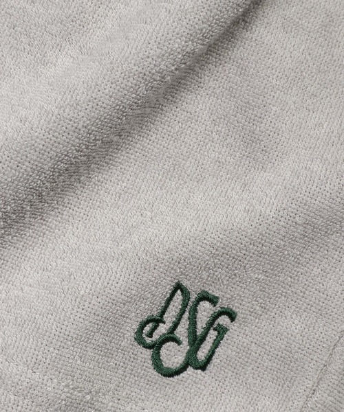 The DUFFER of ST.GEORGE(ザダファーオブセントジョージ)の「PILE LINE RAGLAN TEE:セットアップ対応 サイドライン ミニパイルTEE / タオル地 / ラグランスリーブ / スポーティーミックス / イージーウェア(Tシャツ/カットソー・メンズ・ライトグレー/チャコールグレー・X-LARGE/LARGE/MEDIUM)」の14枚目の写真