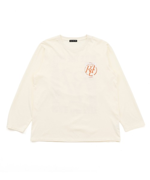 RULE THE FATE(ルールザフェイト)の「RTF FANG LONG SLEEVE TEE/ファングロングスリーブティー(Tシャツ/カットソー・メンズ・ベージュ/ブラック・1)」の10枚目の写真