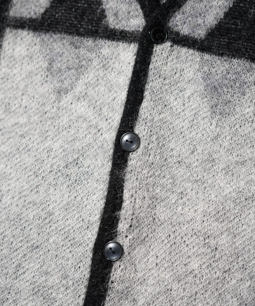 TOWNCRAFT(タウンクラフト)の「TOWNCRAFT / タウンクラフト VINTAGE MOHAIR CARDIGAN ヴィンテージ モヘア カーディガン(カーディガン/ボレロ・メンズ・その他1/グレー/ブラック/ブラウン・MEDIUM/LARGE)」の10枚目の写真