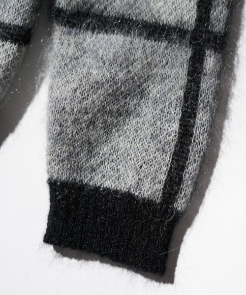 TOWNCRAFT(タウンクラフト)の「TOWNCRAFT / タウンクラフト VINTAGE MOHAIR CARDIGAN ヴィンテージ モヘア カーディガン(カーディガン/ボレロ・メンズ・その他1/グレー/ブラック/ブラウン・MEDIUM/LARGE)」の12枚目の写真
