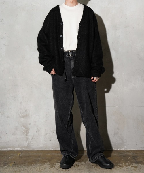 TOWNCRAFT(タウンクラフト)の「TOWNCRAFT / タウンクラフト VINTAGE MOHAIR CARDIGAN ヴィンテージ モヘア カーディガン(カーディガン/ボレロ・メンズ・その他1/グレー/ブラック/ブラウン・MEDIUM/LARGE)」の17枚目の写真