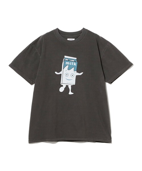 International Gallery BEAMS(インターナショナルギャラリービームス)の「Insonnia Projects / Blur Coffee & TV グラフィック Tシャツ(Tシャツ/カットソー・メンズ・ブラック系その他4/ホワイト系その他2・1/2/3)」の1枚目の写真