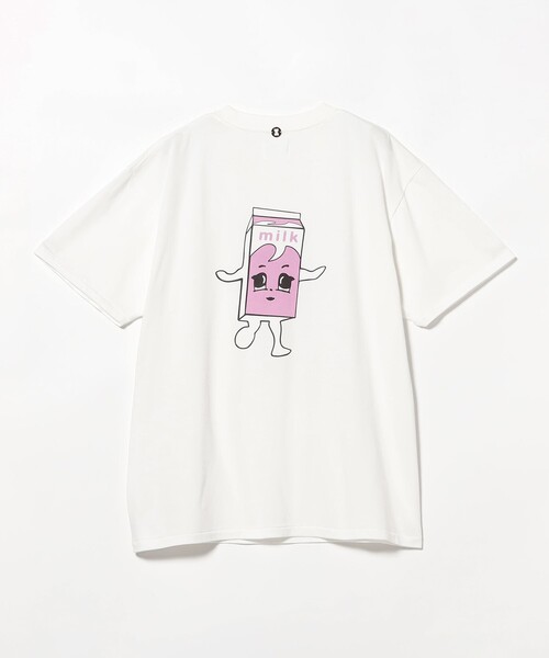 International Gallery BEAMS(インターナショナルギャラリービームス)の「Insonnia Projects / Blur Coffee & TV グラフィック Tシャツ(Tシャツ/カットソー・メンズ・ブラック系その他4/ホワイト系その他2・1/2/3)」の3枚目の写真