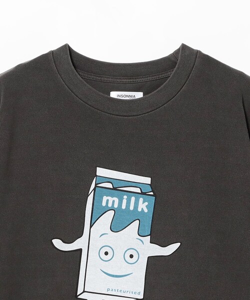 International Gallery BEAMS(インターナショナルギャラリービームス)の「Insonnia Projects / Blur Coffee & TV グラフィック Tシャツ(Tシャツ/カットソー・メンズ・ブラック系その他4/ホワイト系その他2・1/2/3)」の6枚目の写真