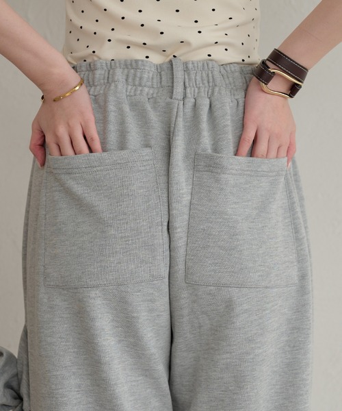 mideal(マイディール)の「ribbon sweat pants / リボンスウェットパンツ(スウェットパンツ・レディース・ブラック/グレー・SMALL/MEDIUM)」の13枚目の写真