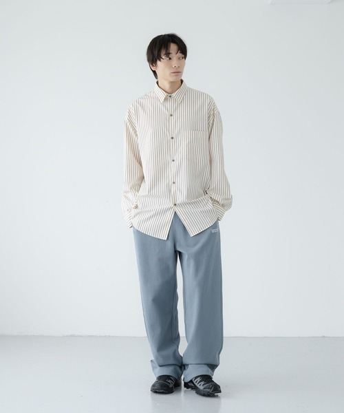 LOWRYS FARM（ローリーズファーム）の「【LFM(U)】ブロードストライプシャツ　 1054030（シャツ/ブラウス・メンズ・ピンク/ブルー/ベージュ・LARGE/MEDIUM）」の10枚目の写真