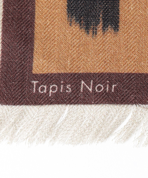 VERMEIL par iena(ヴェルメイユパーイエナ)の「Tapis Noir タピス ノワール Wool Small Gwen スカーフ(バンダナ/スカーフ・レディース・A・FREE)」の6枚目の写真