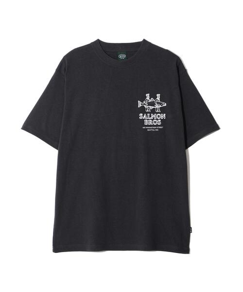 MANASTASH(マナスタッシュ)の「MANASTASH/マナスタッシュ SALMON HEMP TEE(Tシャツ/カットソー・メンズ・ピンク/ブラック/ホワイト・XL/L/M/S)」の5枚目の写真