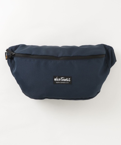WILD THINGS(ワイルドシングス)の「【WILD THINGS】FANNY PACK L W7003(ボディバッグ/ウエストポーチ・メンズ・ネイビー/ブラック・FREE)」の2枚目の写真