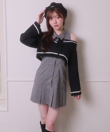 ヴィヴィアンウエストウッド　オーガニックBD裏毛 ポロ衿ワンピース Vivienne Westwood（ヴィヴィアンウエストウッド）の「ｵｰｶﾞﾆｯｸBD裏毛