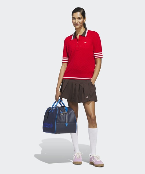 adidas(アディダス)の「オリジナルスゴルフ プルオン プリーツスカート【adidas Golf/アディダスゴルフ】(スカート・レディース・ダークブラウン・X-SMALL/X-LARGE/SMALL/XX-LARGE/MEDIUM/LARGE)」の5枚目の写真