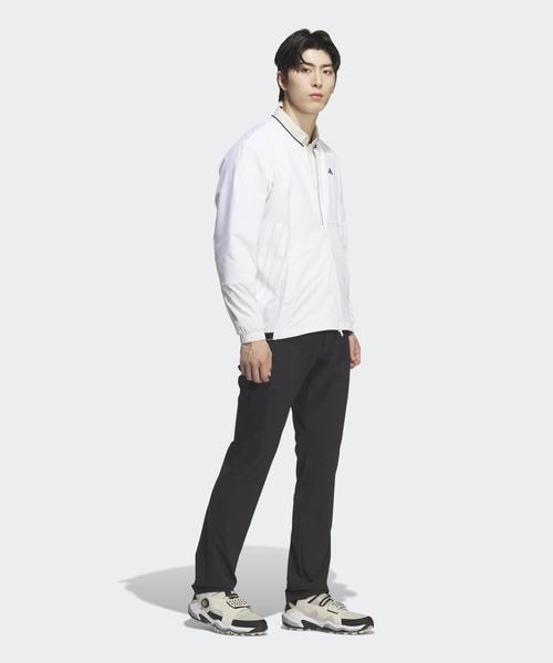 adidas(アディダス)の「防風フルジップジャケット【adidas Golf/アディダスゴルフ】(ブルゾン・メンズ・ホワイト・SMALL/LARGE/XX-LARGE)」の5枚目の写真
