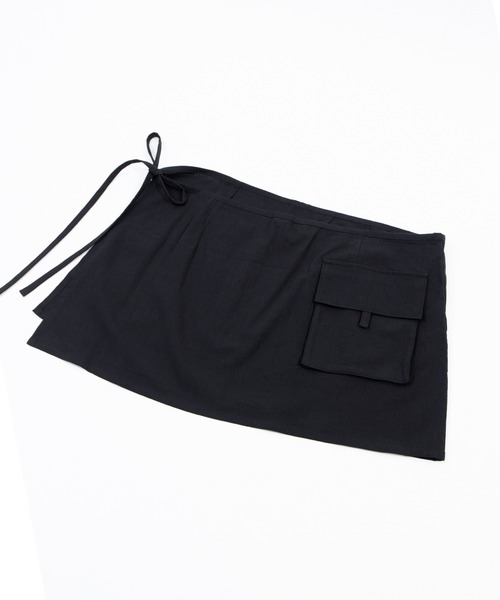 PUNYUS(プニュズ)の「【NEW SIZE】サマーラップレイヤードパンツ(その他パンツ・レディース・ホワイト/ブラック・5/4/3/2/1)」の17枚目の写真