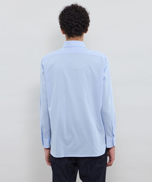 MACKINTOSH LONDON(マッキントッシュ ロンドン)の「【FLEX JERSEY】ドビージャカードジャージー ボタンダウンシャツ(シャツ/ブラウス・メンズ・ブルー系その他4/ベージュ系その他2・M/S/XL/L)」の9枚目の写真