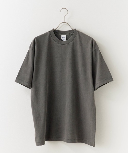 LIFEMAX(ライフマックス)の「LIFEMAX/ライフマックス 6.5オンスピグメントダイTシャツ(Tシャツ/カットソー・メンズ・ブラック/パープル/オフホワイト/ネイビー/コーラル・S/XL/L)」の2枚目の写真