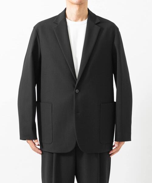 ANOTHER OFFICE(アナザー オフィス)の「ANOTHER OFFICE HABANA SINGLE JACKET(その他アウター・メンズ・ブラック・2/1)」の2枚目の写真