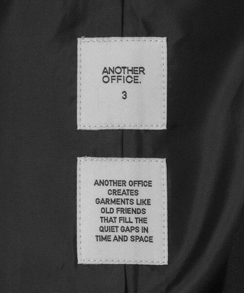 ANOTHER OFFICE(アナザー オフィス)の「ANOTHER OFFICE HABANA SINGLE JACKET(その他アウター・メンズ・ブラック・2/1)」の12枚目の写真