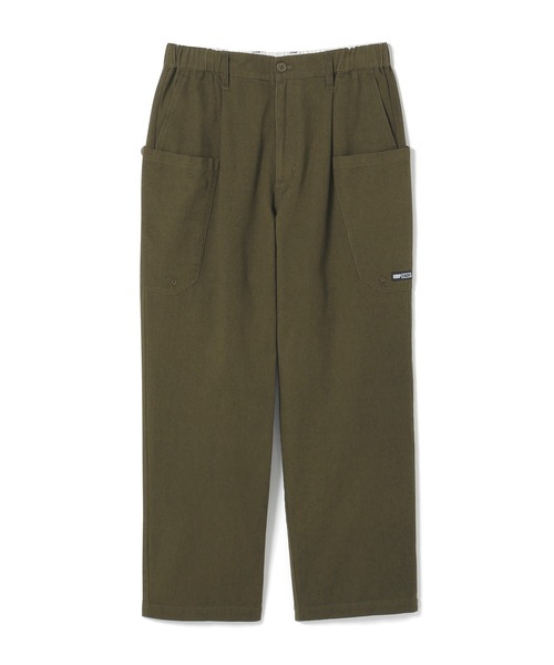 GRIP SWANY(グリップスワニー)の「【GSMP-241】 VINTAGE LIKE WIDE CAMP PANTS(その他パンツ・メンズ・ブラック/オリーブ・L/XL)」の1枚目の写真