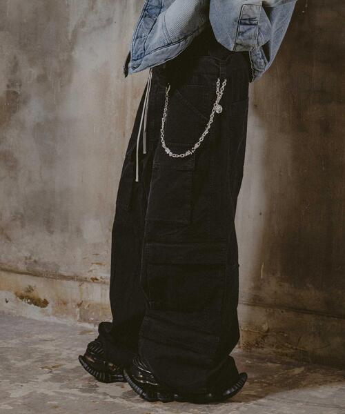 FR(13)NDS(フレンズ)の「FR(13)NDS/フレンズ/DOUBLE WAIST CARGO PANTS(カーゴパンツ・メンズ・ブラック/その他2・M/L)」の18枚目の写真
