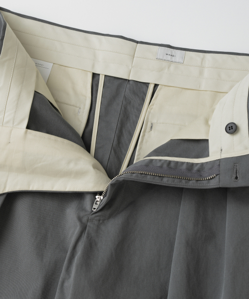 WHAGI(ワギ)の「Vintage Cotton Trousers (Vintage Grey)(その他パンツ・メンズ・その他・SMALL/MEDIUM/LARGE)」の4枚目の写真