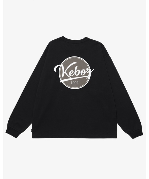 KEBOZ(ケボズ)の「BB L/S TEE(Tシャツ/カットソー・メンズ・ホワイト/ブラック/オレンジ/ブラウン/ネイビー・M/L/XL/2XL/S)」の3枚目の写真