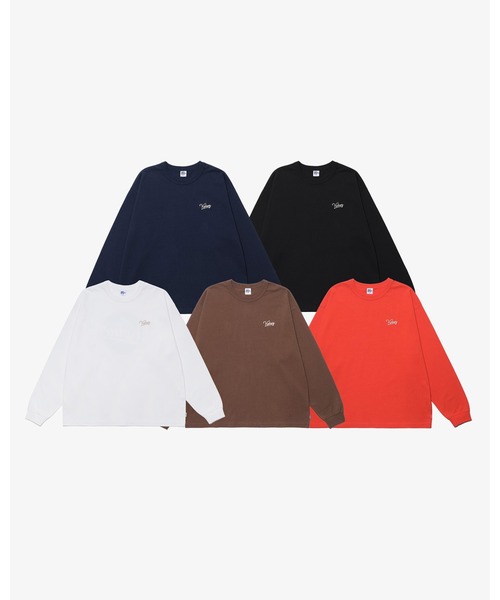 KEBOZ(ケボズ)の「BB L/S TEE(Tシャツ/カットソー・メンズ・ホワイト/ブラック/オレンジ/ブラウン/ネイビー・M/L/XL/2XL/S)」の22枚目の写真