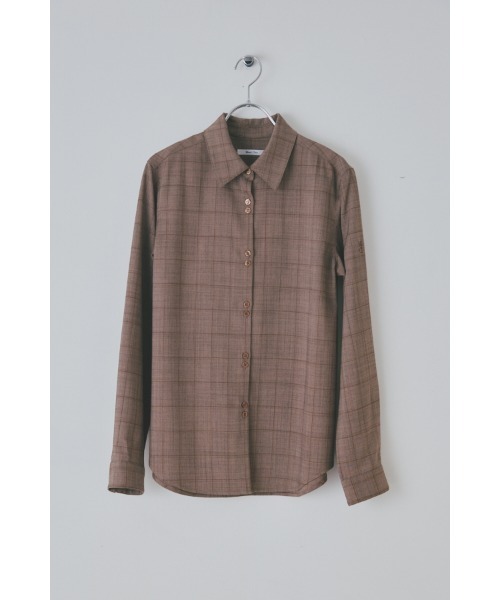 Muel Chic（ミュエルシック）の「Veil shirt ヴェイルシャツ（シャツ/ブラウス・レディース・ブラック/ベージュ/チェック・MEDIUM）」の20枚目の写真