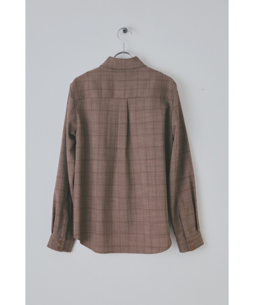 Muel Chic（ミュエルシック）の「Veil shirt ヴェイルシャツ（シャツ/ブラウス・レディース・ブラック/ベージュ/チェック・MEDIUM）」の19枚目の写真