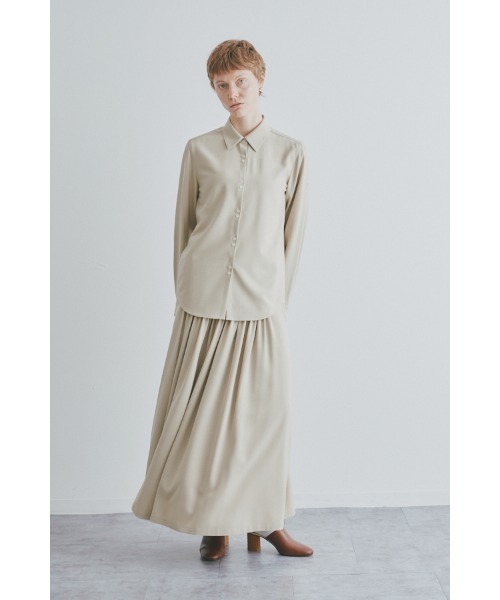 Muel Chic（ミュエルシック）の「Veil shirt ヴェイルシャツ（シャツ/ブラウス・レディース・ブラック/ベージュ/チェック・MEDIUM）」の8枚目の写真