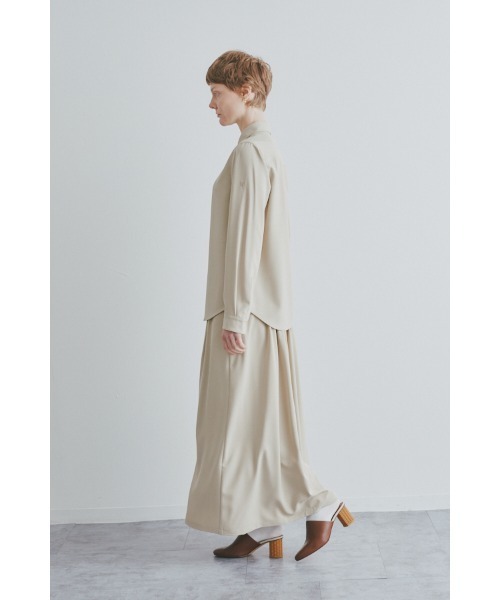 Muel Chic（ミュエルシック）の「Veil shirt ヴェイルシャツ（シャツ/ブラウス・レディース・ブラック/ベージュ/チェック・MEDIUM）」の7枚目の写真