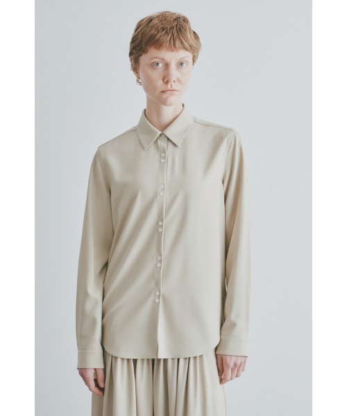 Muel Chic（ミュエルシック）の「Veil shirt ヴェイルシャツ（シャツ/ブラウス・レディース・ブラック/ベージュ/チェック・MEDIUM）」の13枚目の写真