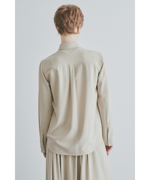 Muel Chic（ミュエルシック）の「Veil shirt ヴェイルシャツ（シャツ/ブラウス・レディース・ブラック/ベージュ/チェック・MEDIUM）」の11枚目の写真