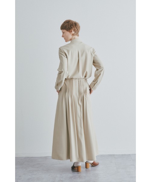 Muel Chic（ミュエルシック）の「Veil shirt ヴェイルシャツ（シャツ/ブラウス・レディース・ブラック/ベージュ/チェック・MEDIUM）」の4枚目の写真