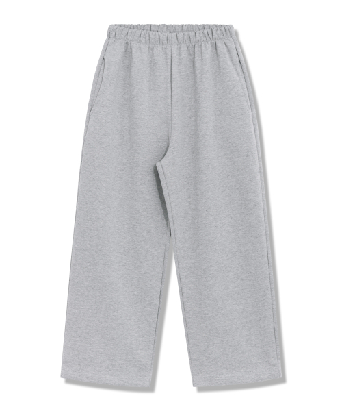 PIANER KIDS(ピアネールキッズ)の「ストリングワイドヘビースウェットパンツ(メランジ)(スウェットパンツ・レディース・ミックスグレー・S(120-130cm)/M(130-140cm)/L(140-150cm)/XL(150-160㎝))」の7枚目の写真