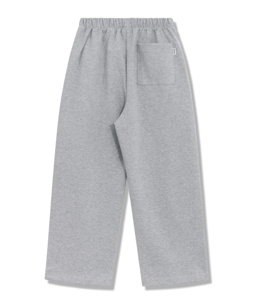 PIANER KIDS(ピアネールキッズ)の「ストリングワイドヘビースウェットパンツ(メランジ)(スウェットパンツ・レディース・ミックスグレー・S(120-130cm)/M(130-140cm)/L(140-150cm)/XL(150-160㎝))」の8枚目の写真