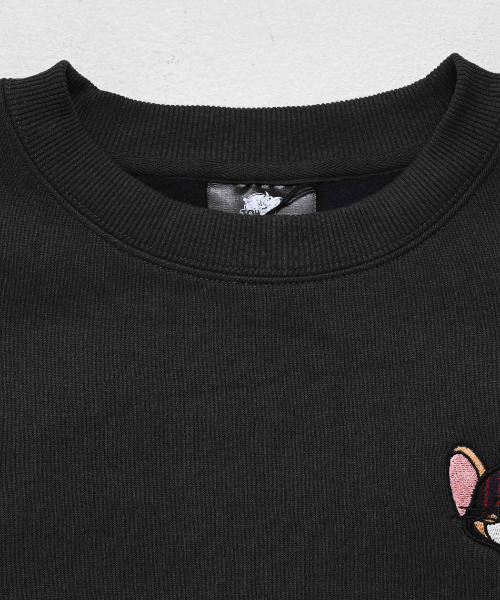 Tom&Jerry(トムアンドジェリー)の「『TOM&JERRY/トムアンドジェリー』クルーネックスウェット(スウェット・レディース・グレイッシュベージュ/オートミール/サックスブルー/スミクロ・M/XL/L)」の22枚目の写真