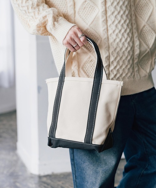 L.L.Bean(エルエルビーン)の「L.L.Bean エルエルビーン Boat and Tote Bag Open-Top Small ボートアンドトート オープントップ スモール/ハンドバッグ(ハンドバッグ・メンズ・ブルー/ダークグリーン/ブラック・FREE)」の8枚目の写真