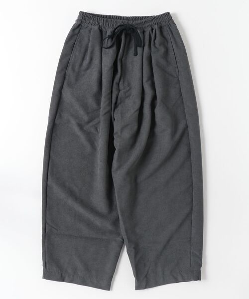 my beautiful landlet(マイビューティフルランドレット)の「【my beautiful landlet】CORDUROY WIDE EASY PANTS(その他パンツ・メンズ・グレー/オリーブ/ブラック・1/2/0)」の1枚目の写真