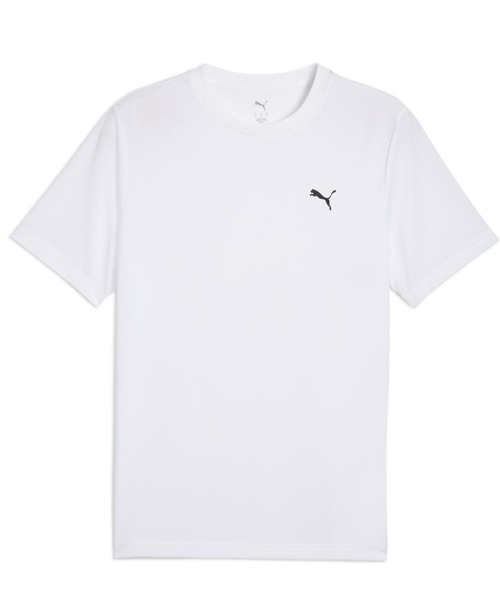 PUMA(プーマ)の「プーマ PUMA ESS SMALL LOGO ポリ Tシャツ(Tシャツ/カットソー・メンズ・ネイビー/ホワイト/ブラック・S/M/L/LL/3L)」の2枚目の写真