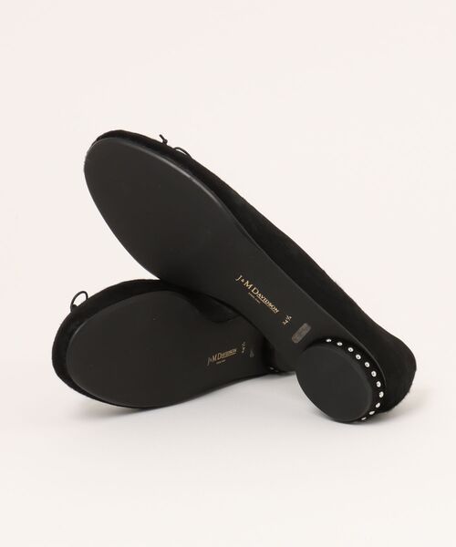 HELIOPOLE(エリオポール)の「〈J&M DAVIDSON〉STUDS BALLERINA Hair / スタッズ バレリーナ ヘアー(パンプス・レディース・ブラック・23/23h/24h)」の3枚目の写真